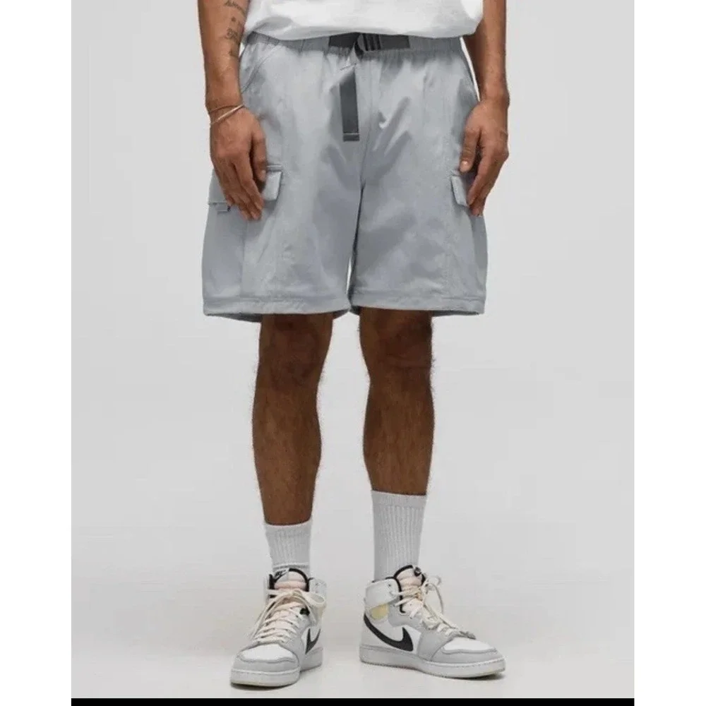NEW NIKE JORDAN X SoleFly Cargo Pants  Gray Men L DV7517-077